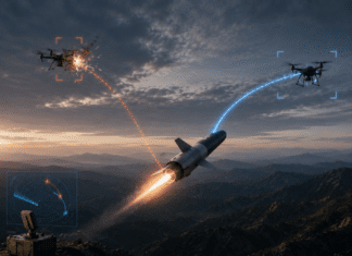 This Drone Interceptor Can Change Targets After It’s Already Launched AI generated image