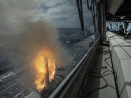 A Cruise Missile Fired From the Ground — and Retargeted Mid-Flight Image by Wikimedia (Creative Commons)