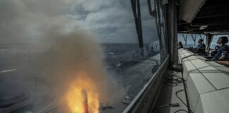 A Cruise Missile Fired From the Ground — and Retargeted Mid-Flight Image by Wikimedia (Creative Commons)
