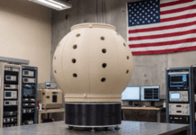 A New Anti-Drone Turret Fires in Every Direction at Once Image from udefense-info military on YouTube