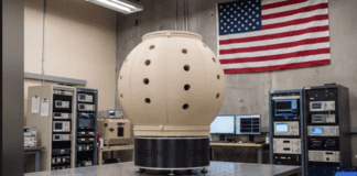 A New Anti-Drone Turret Fires in Every Direction at Once Image from udefense-info military on YouTube