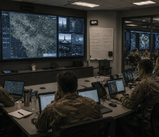 A Digital War Room Is Helping Shape Future Military Operations AI generated image