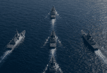 This Technology Gives Warships Extra Missile Capacity Beyond Their Deck Space AI generated image