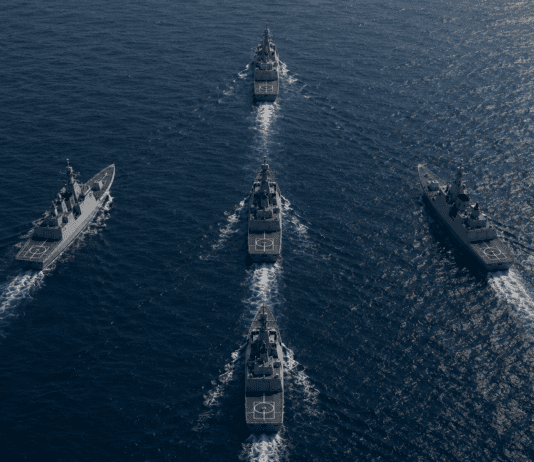This Technology Gives Warships Extra Missile Capacity Beyond Their Deck Space AI generated image