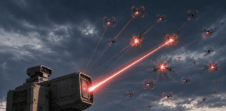 הדור הבא של הגנת הרחפנים: 30 יירוטים בדקה AI generated image