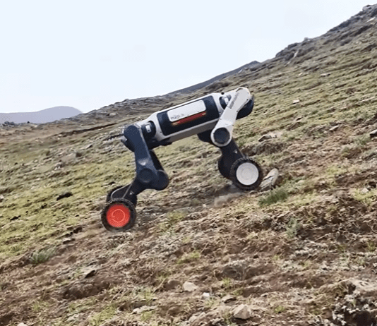 This Robot Dog Crosses Rivers, Climbs Mountains, and Keeps Going in Extreme Cold Image from DEEP Robotics on YouTube