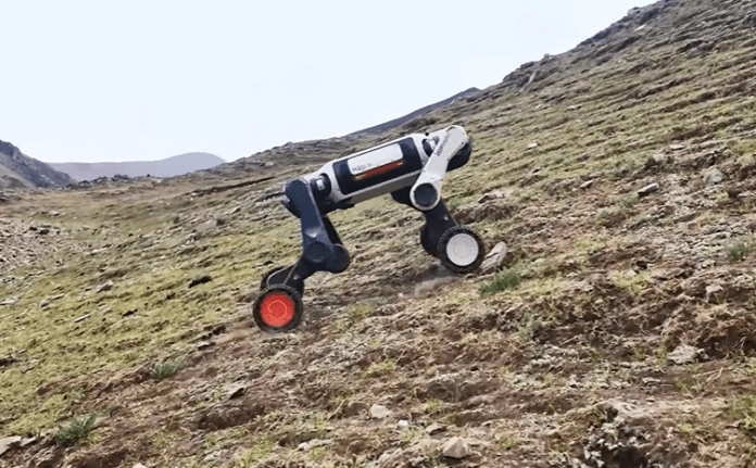 Lynx M20S Image from DEEP Robotics on YouTube