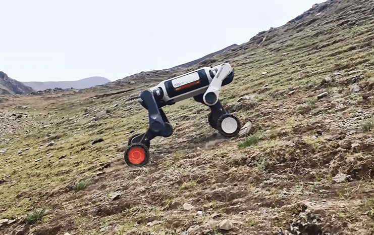 This Robot Dog Crosses Rivers, Climbs Mountains, and Keeps Going in Extreme Cold Image from DEEP Robotics on YouTube