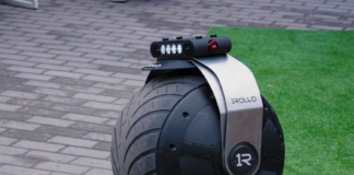 This One-Wheel Robot Could Replace Routine Security Patrols Image from Rollo Robotics on YouTube