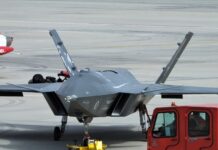 This Unmanned Fighter Just Fired a Supersonic Missile for the First Time Image by Wikimedia (Creative Commons)