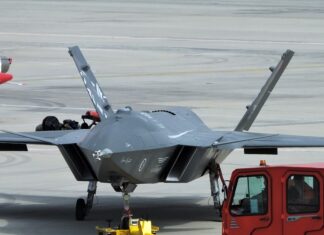 This Unmanned Fighter Just Fired a Supersonic Missile for the First Time Image by Wikimedia (Creative Commons)