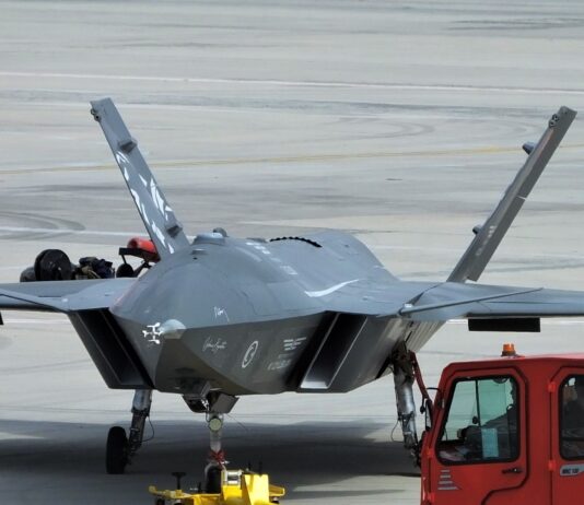 This Unmanned Fighter Just Fired a Supersonic Missile for the First Time Image by Wikimedia (Creative Commons)