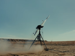 A Missile No Heavier Than a Laptop Takes Aim at Drone Threats Image from North Vector Dynamics on YouTube