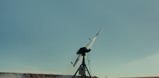 A Missile No Heavier Than a Laptop Takes Aim at Drone Threats Image from North Vector Dynamics on YouTube