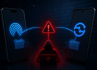 Billions of Phones Could Be Exposed to Nearby Attacks Through AirDrop and Quick Share AI generated image