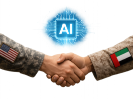 Military AI Partnership Focuses on Cyber Defense and Threat Monitoring AI generated image