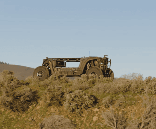 Autonomous Ground Vehicles Are Heading to the Front Lines Image from Overland AI on YouTube