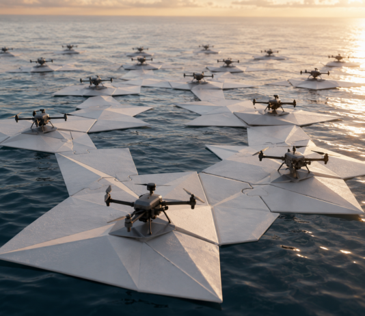 Meet the Robot Boats That Snap Together Like Lego AI generated image
