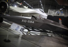 This Runway-Free Combat Drone Just Flew Alongside F-35s Image by Wikimedia (Creative Commons)