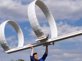 This Strange Aircraft Has Rings Instead of Wings, and It Actually Flies Image from ProjectAir on YouTube