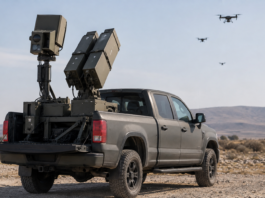 This Modular Launcher Could Turn Ordinary Vehicles Into Drone Hunters AI generated image
