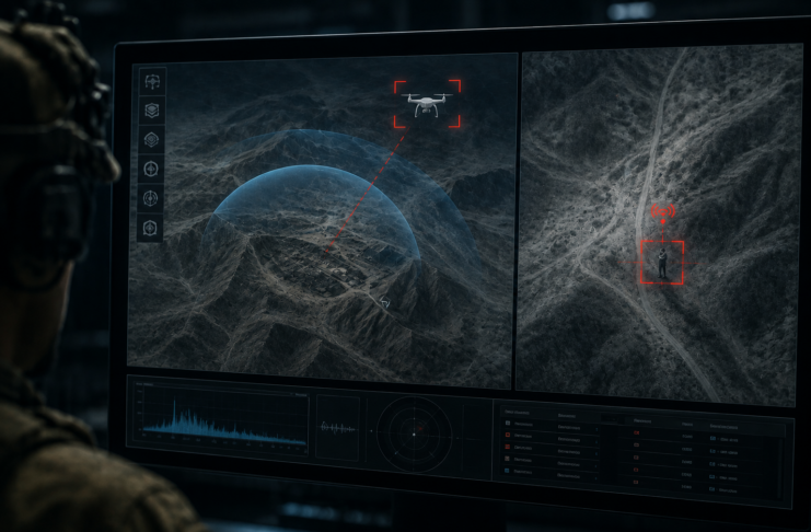 This Anti-Drone System Doesn’t Just Find the UAV – It Finds the Operator AI generated image