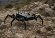 AI Gives This Six-Legged Robot an Insect-Inspired Way to Walk AI generated image