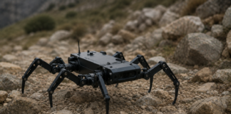 AI Gives This Six-Legged Robot an Insect-Inspired Way to Walk AI generated image
