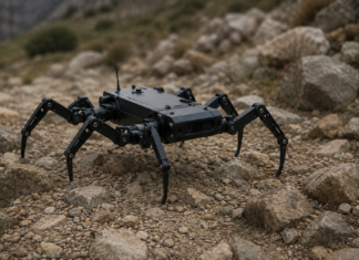 AI Gives This Six-Legged Robot an Insect-Inspired Way to Walk AI generated image
