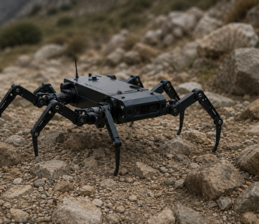 AI Gives This Six-Legged Robot an Insect-Inspired Way to Walk AI generated image
